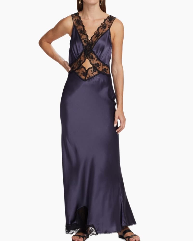 Sir The Label Silk Cut Out Dress  - Image 1