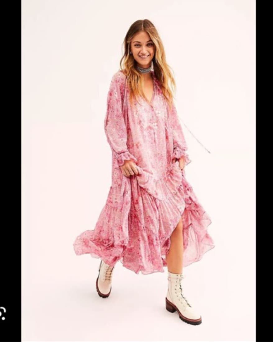 Free People Feeling Groovy Maxi Dress - Image 2