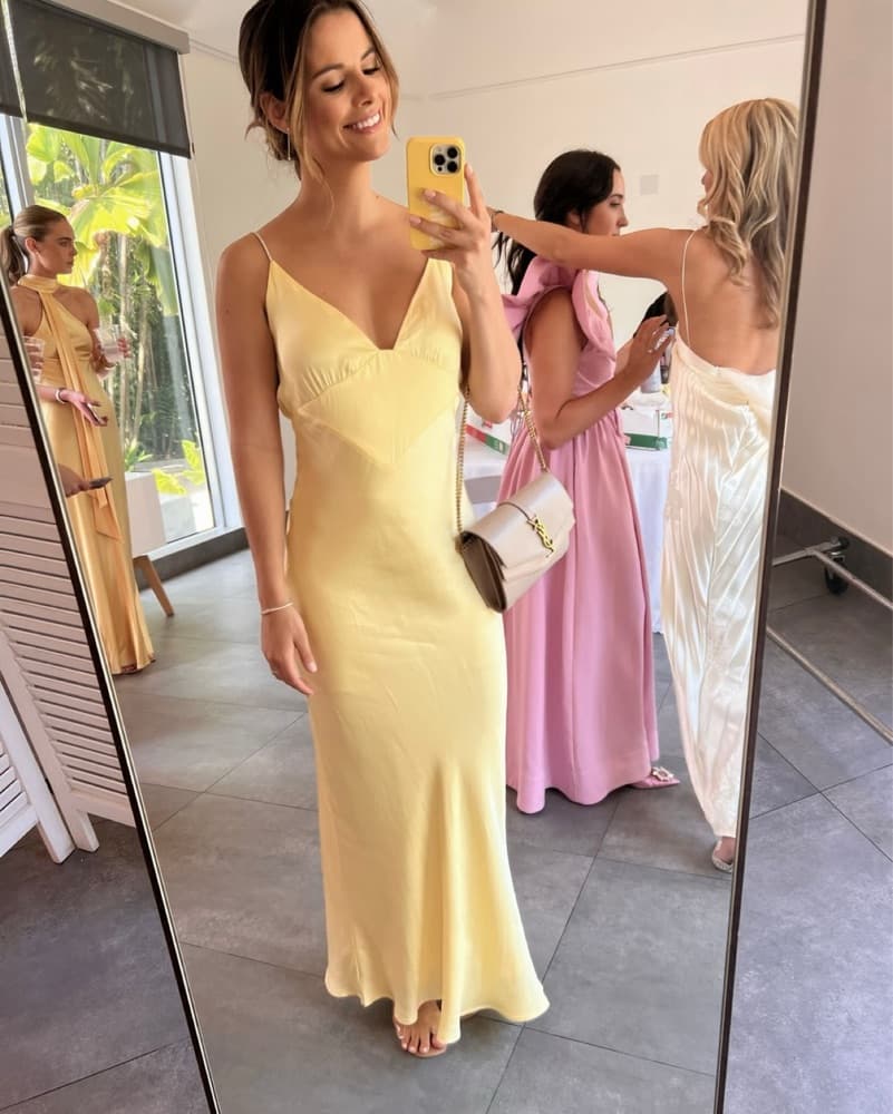Bardot Capri Diamonte Slip Dress - Image 1