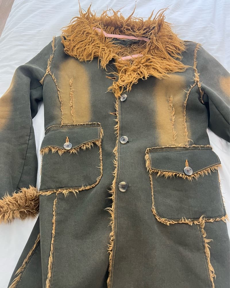 faux fur coat - Image 2