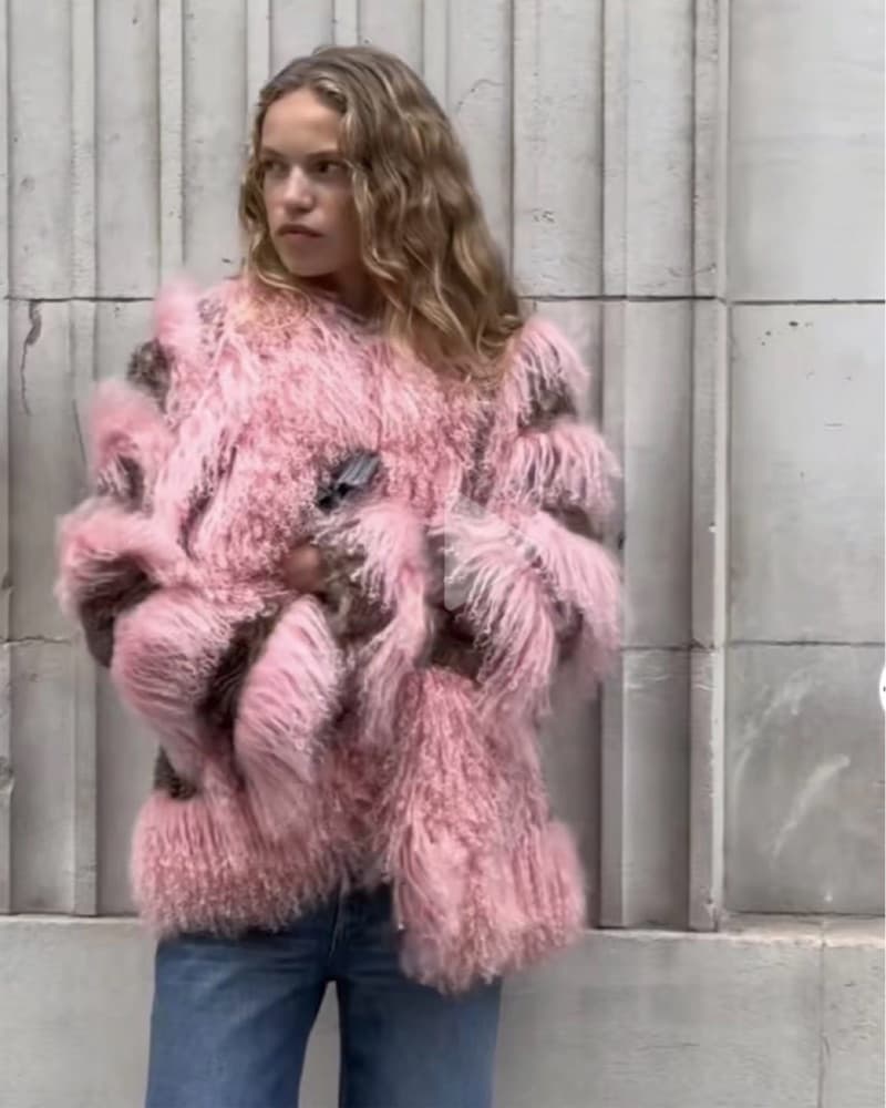 Charlotte Simone Fur Jacket Coat - Image 4