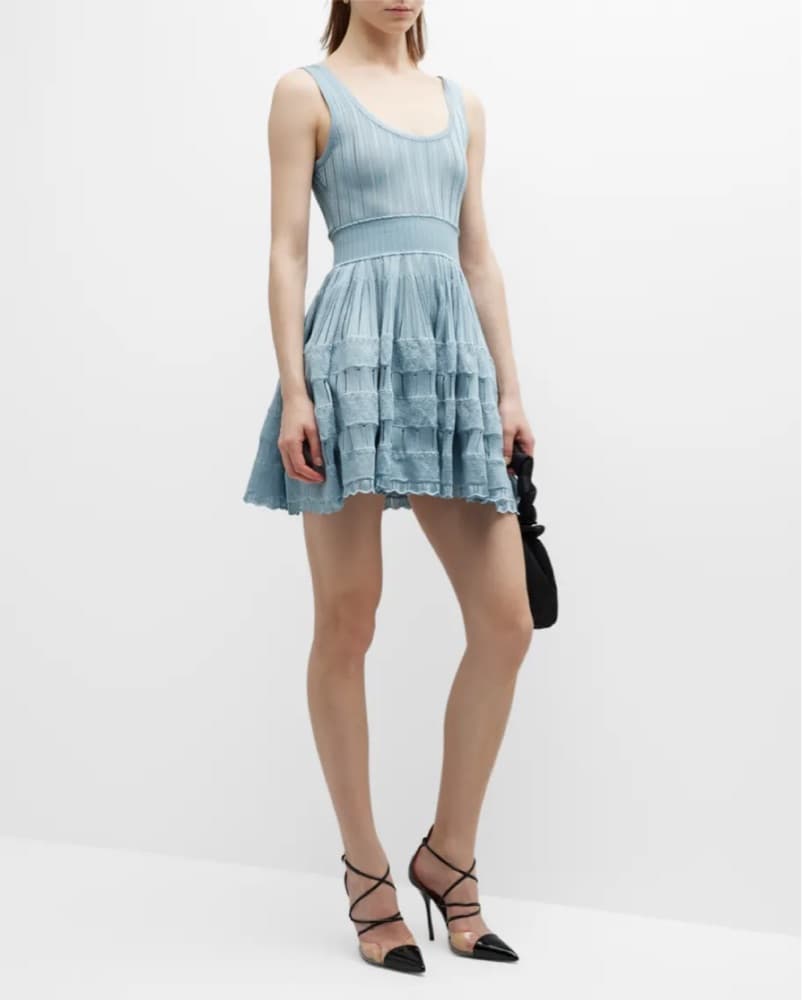 Alaia Mini Crinoline Dress - Image 4