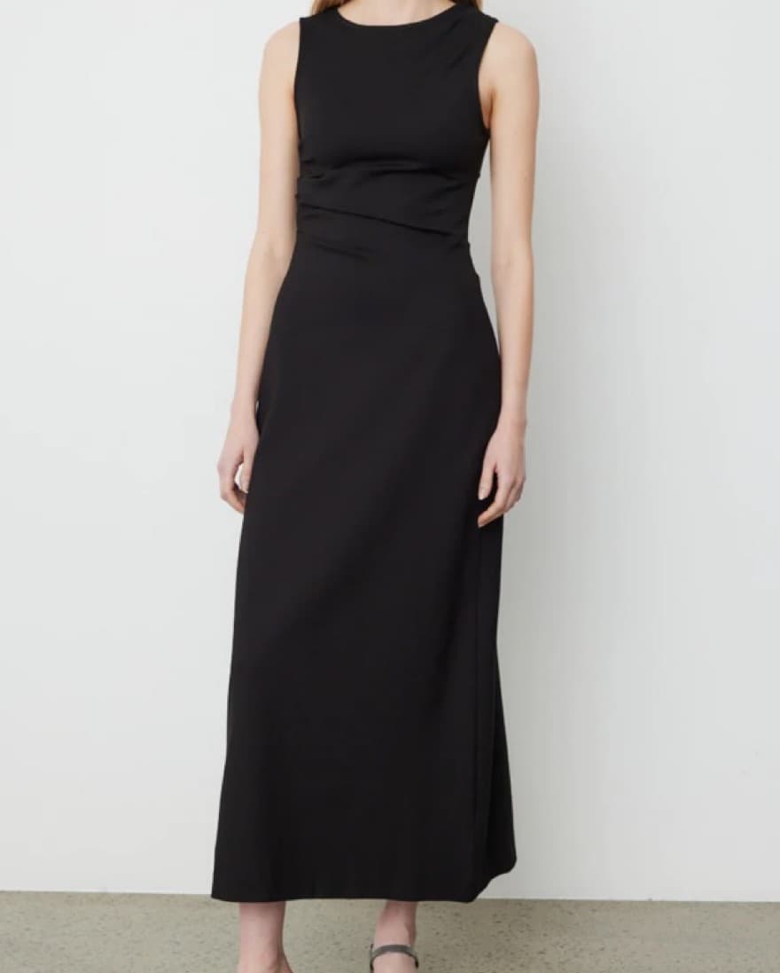 Wynn Hamlyn Black Monica Dress - Image 1