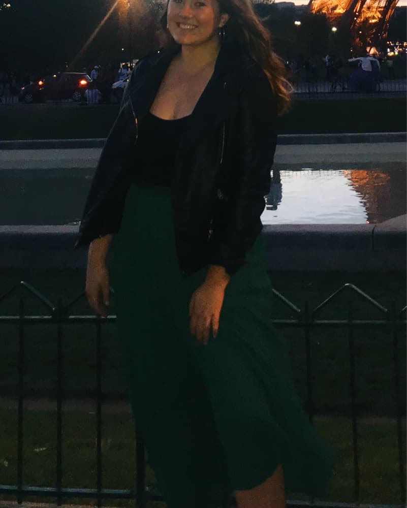 Green Pleated Midi Skirt  - Image 2