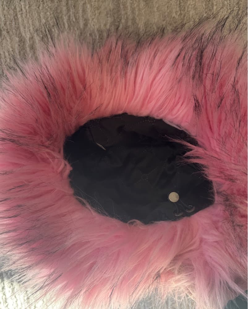 Pink Fur Hat - Image 5