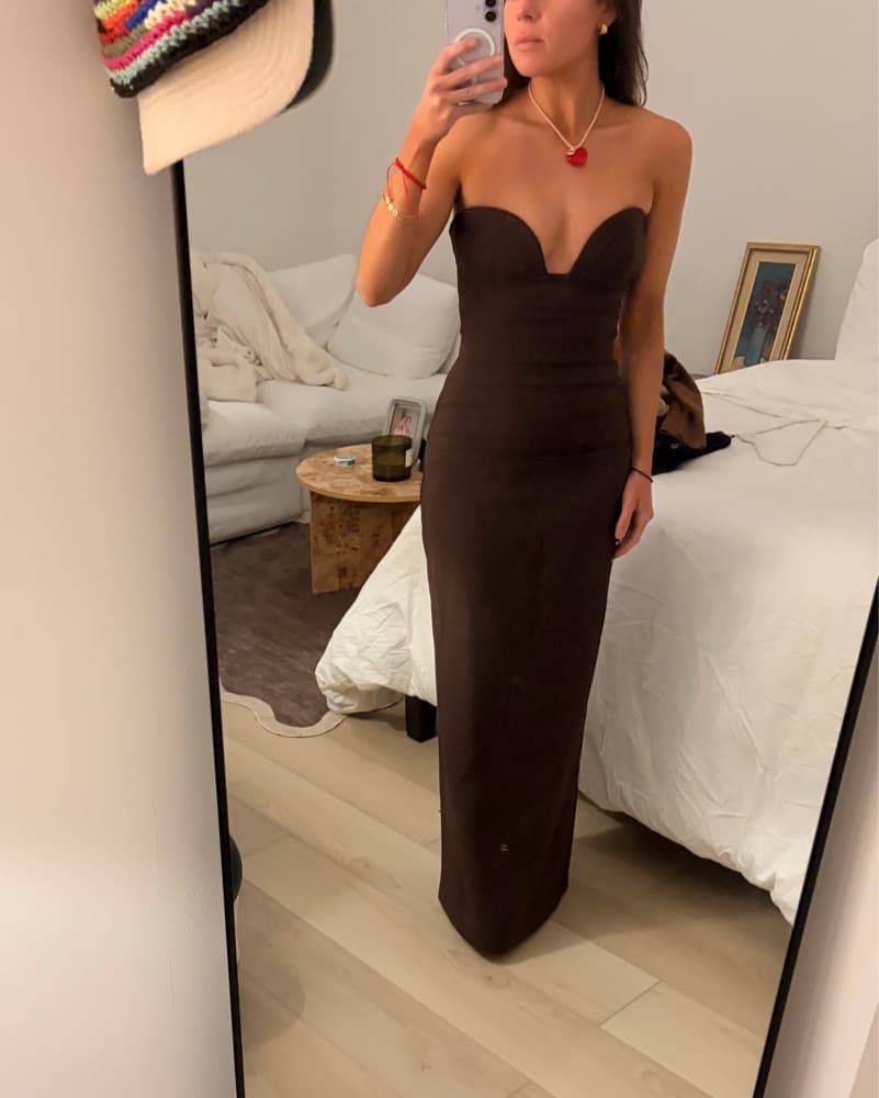 Brown Gown - Image 3