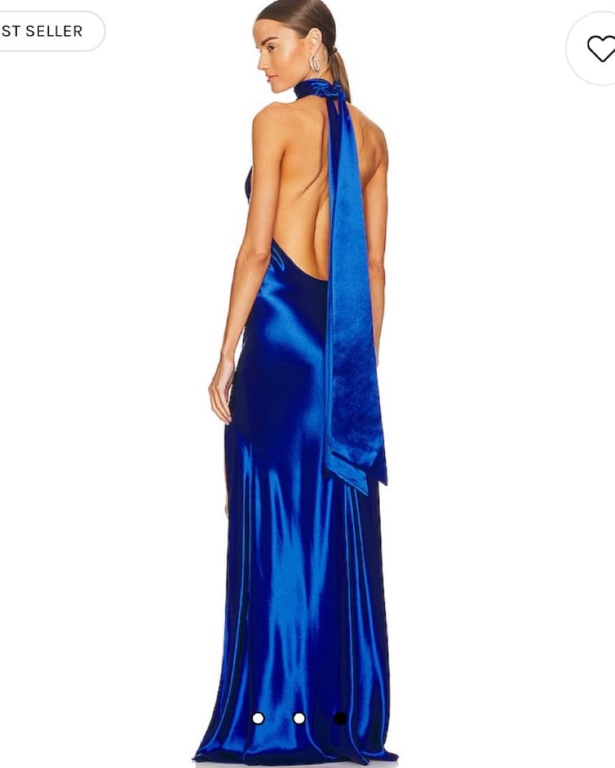 Sau Lee Blue Gown - Image 3
