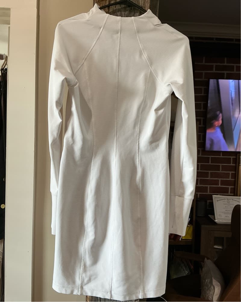  White Mission Cover Up Athletic Dress - Image 2