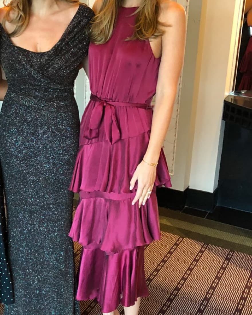 Zimmerman Assymetric Ruffle Silk Gown - Image 3