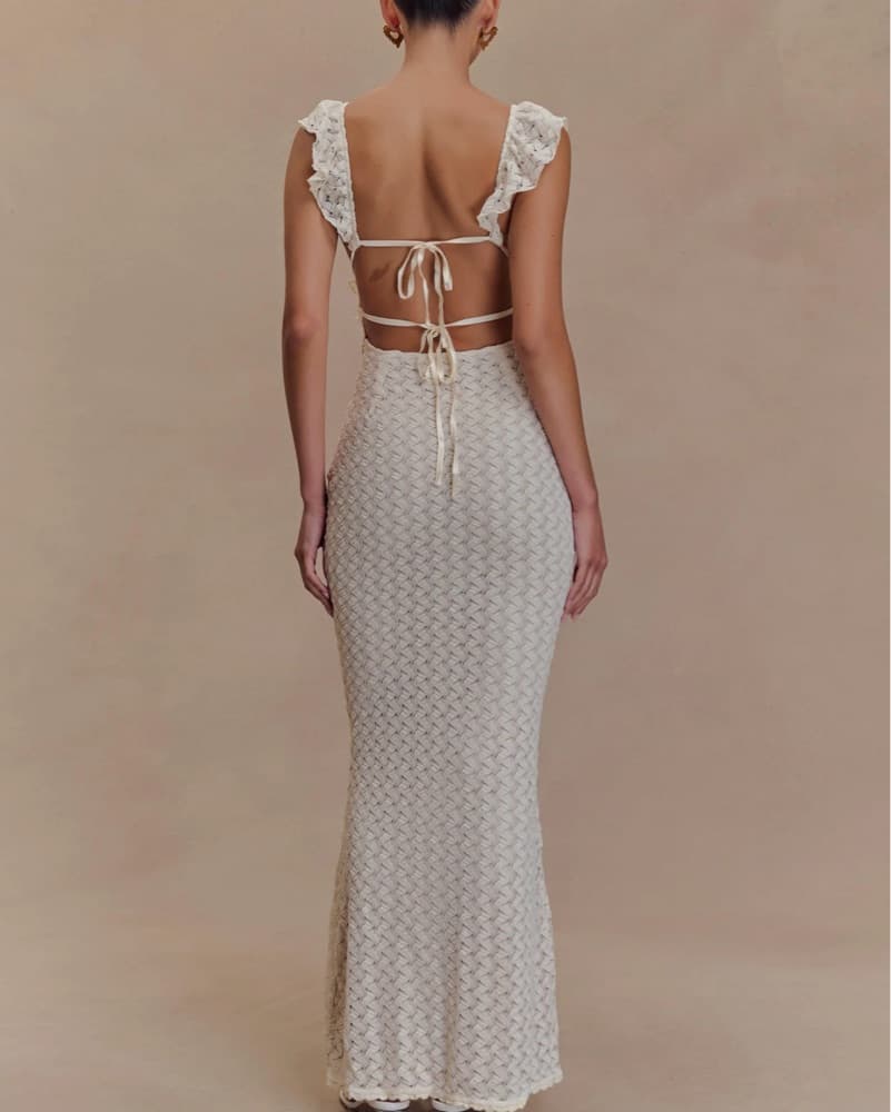 Meshki Knit Maxi Dress - Image 2