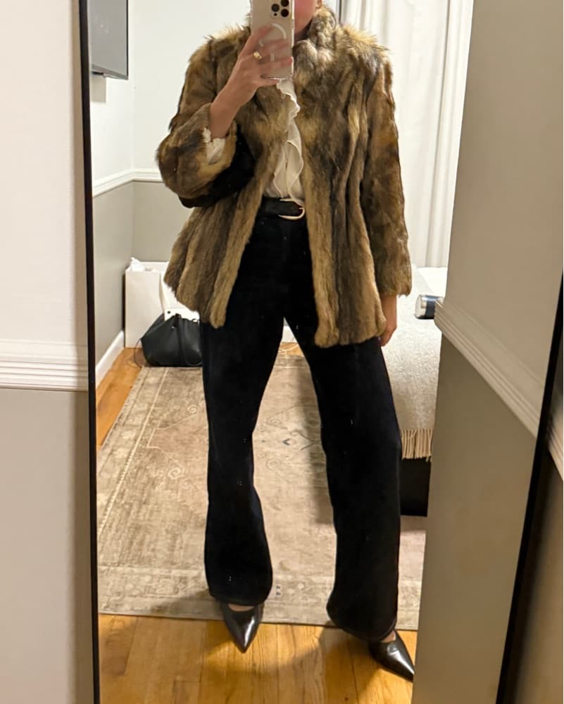 Vintage Fur Coat  - Image 1