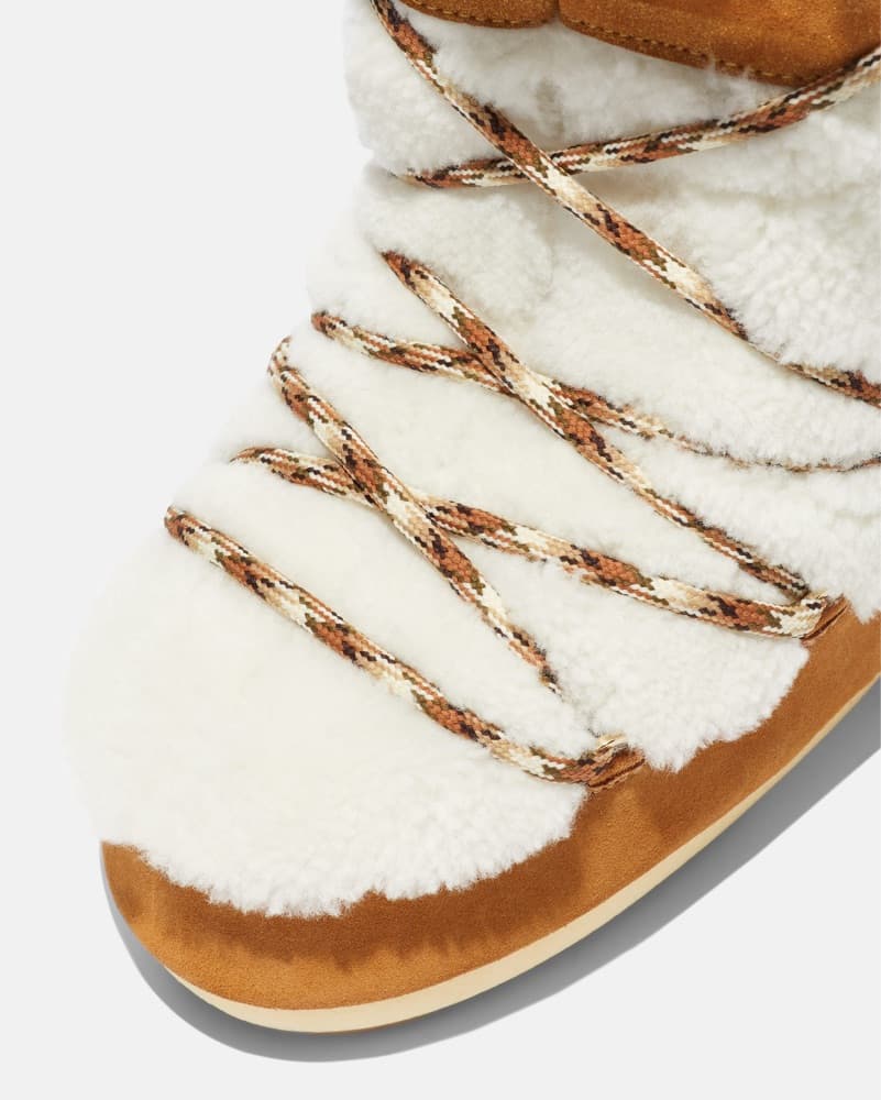 Moon Boot Shearling | Whisky x Off White - Image 4