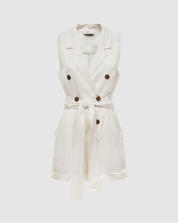 White Romper Reiss - Image 1