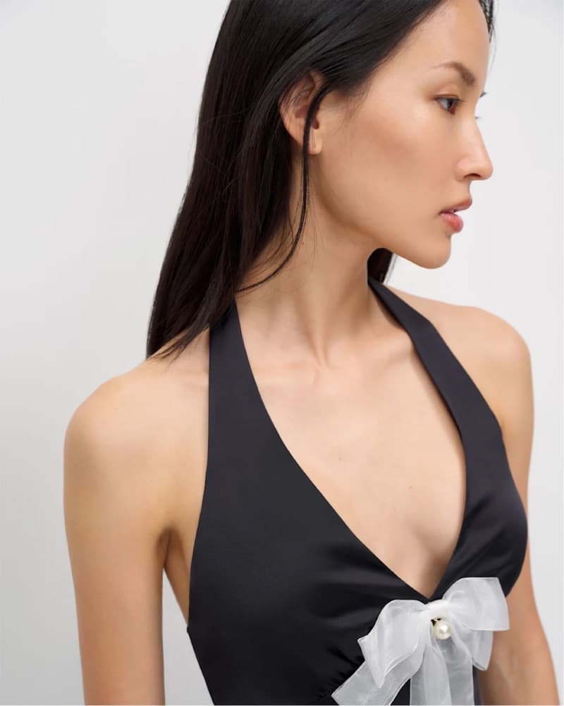 SOLD OUT Reformation Black Clarissa Top - Image 2