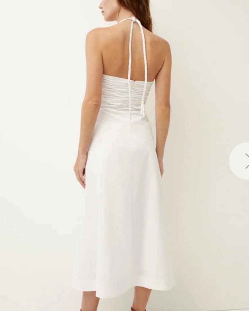 Veronica Beard White Dress - Image 2