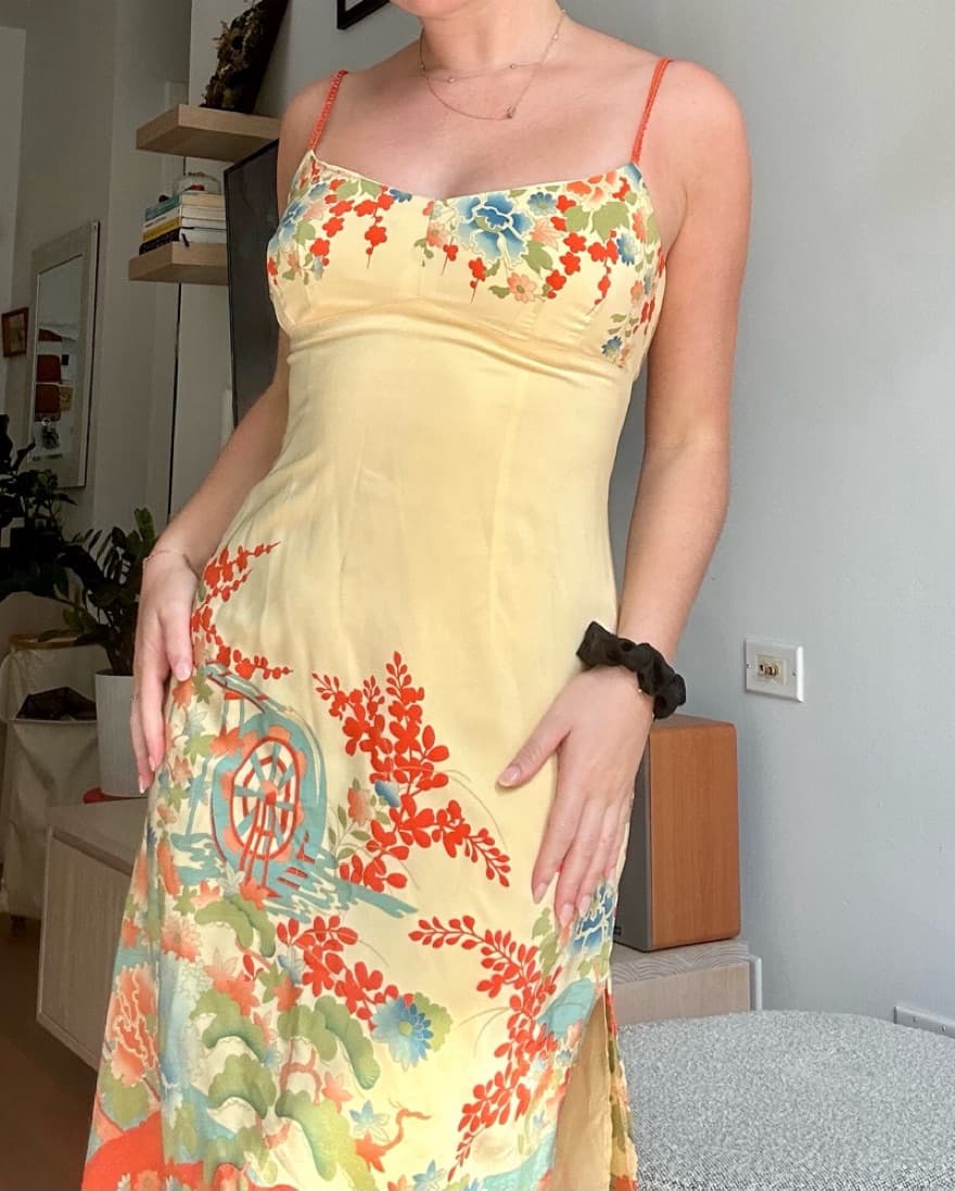 Vintage Silk Nanette Lepore Dress - Image 4