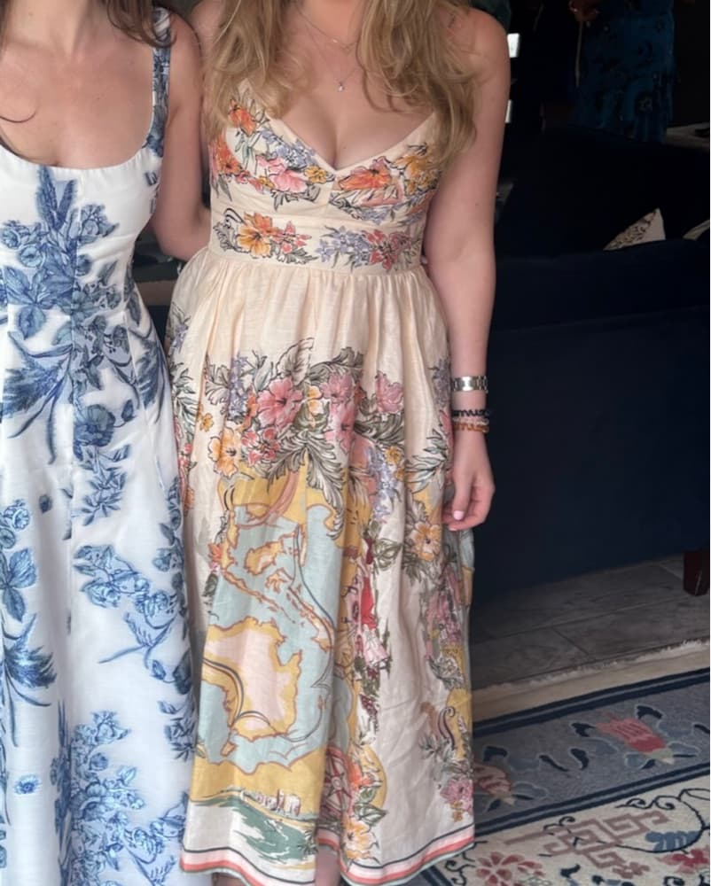 TALLOW TUCKED BODICE DRESS - Image 6