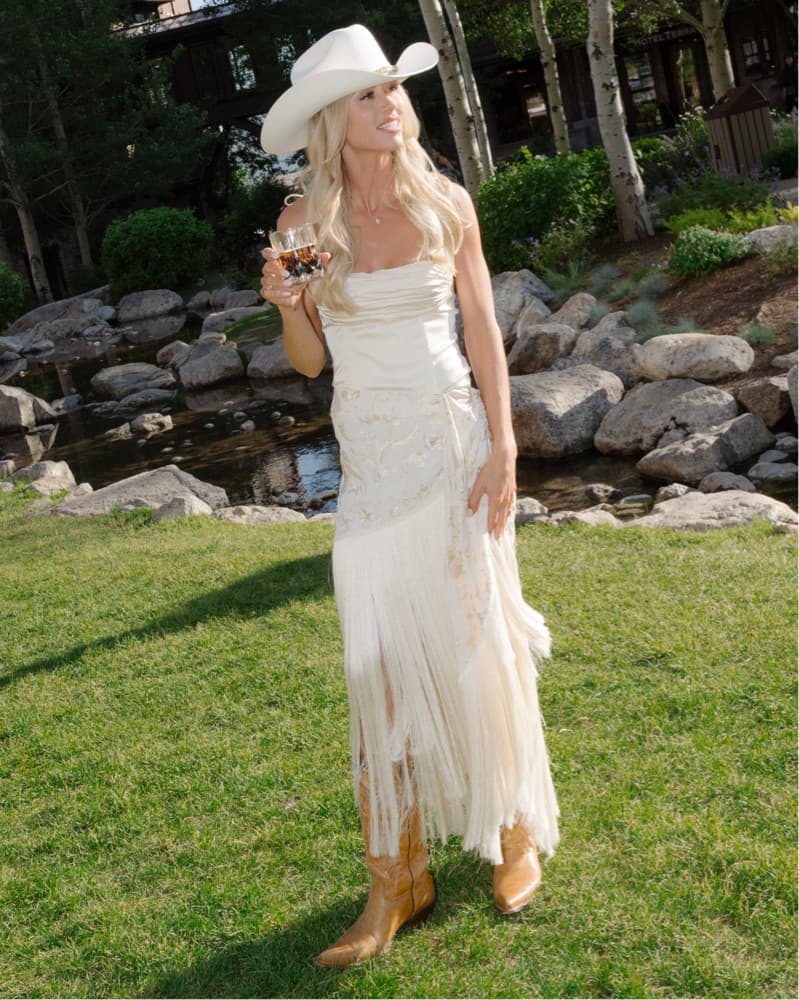 Mango Fringe Skirt & Top SET - Image 1