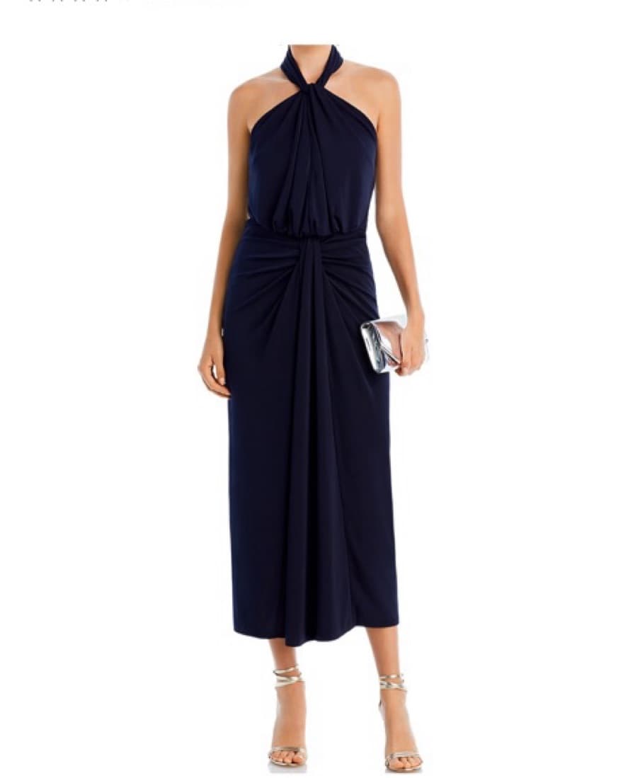 Cinq A Sept Kaily Dress Navy - Image 1