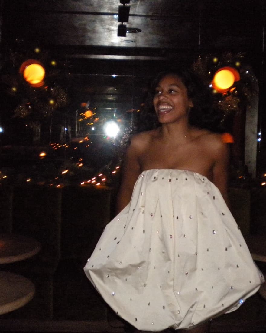 A.L.C Strapless Embellished Dress  - Image 1