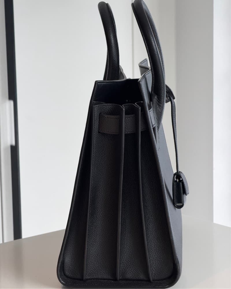 Saint Laurent Sac de Jour Leather Tote - Image 2