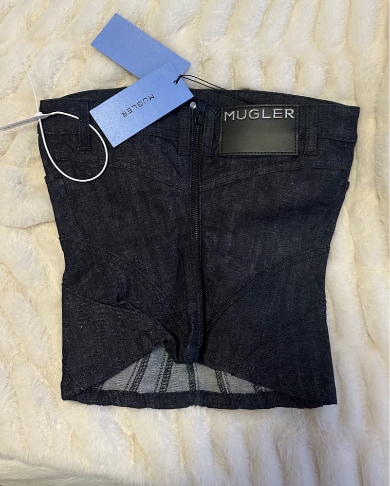 Mugler Denim Corset - Image 5