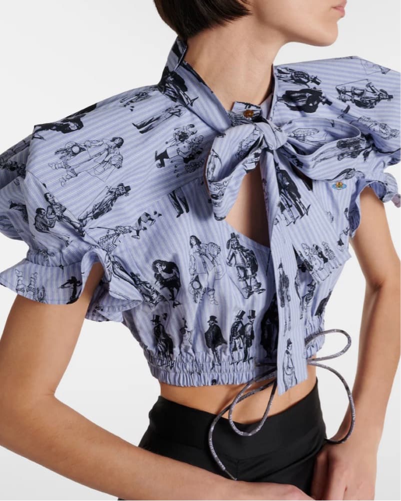 Vivienne Westwood Cropped Shirt - Image 1