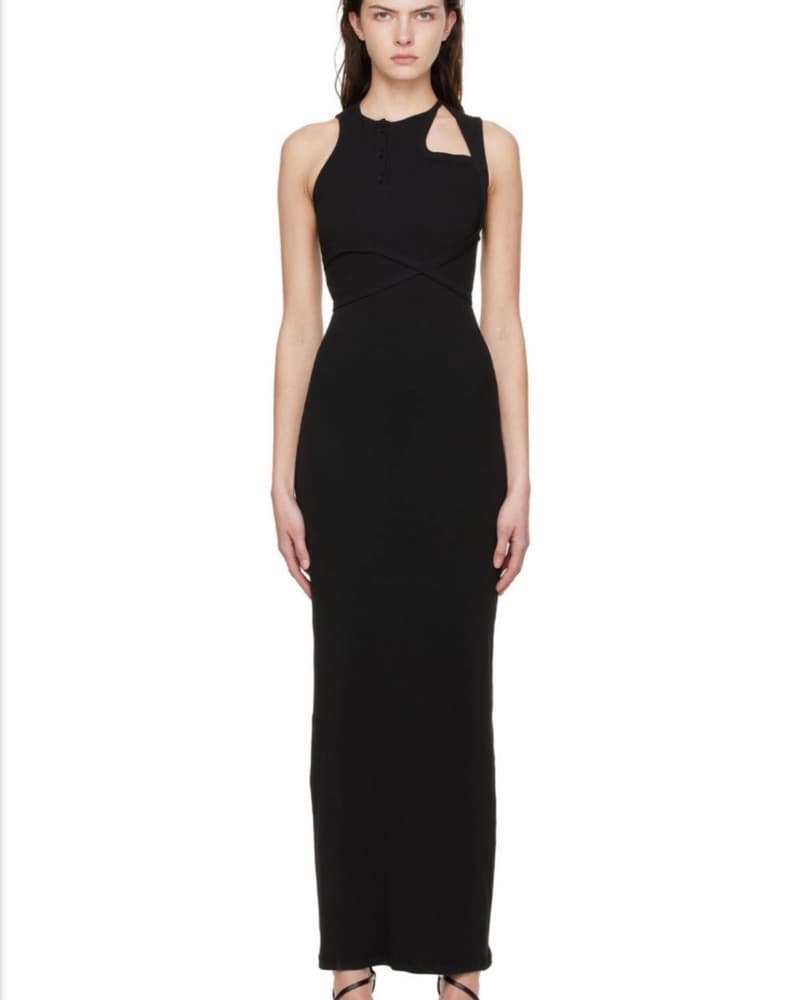 Ottolinger Maxi Cotton Dress Size L - Image 1