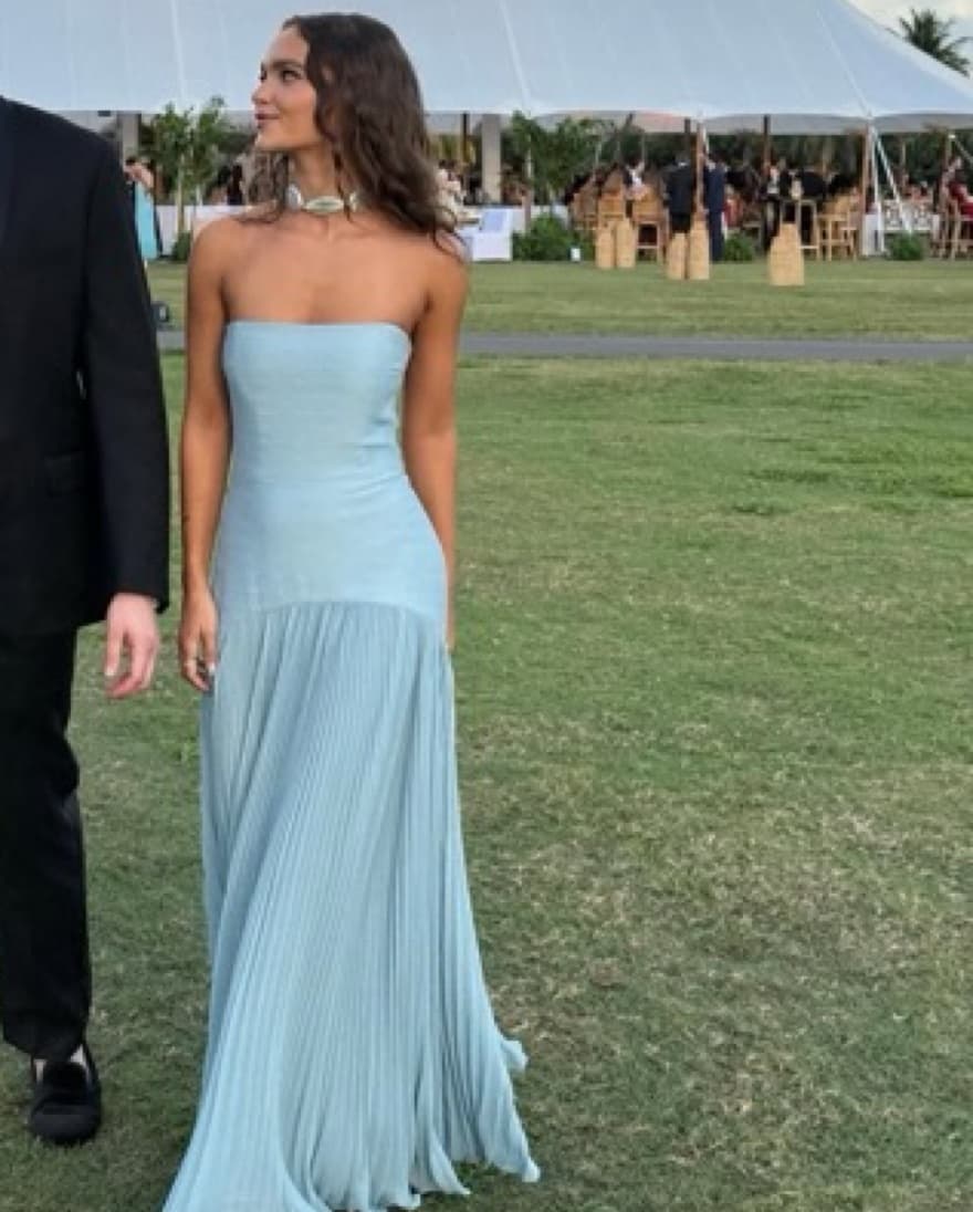 Alexis Sunniva Dress In Blue  - Image 4
