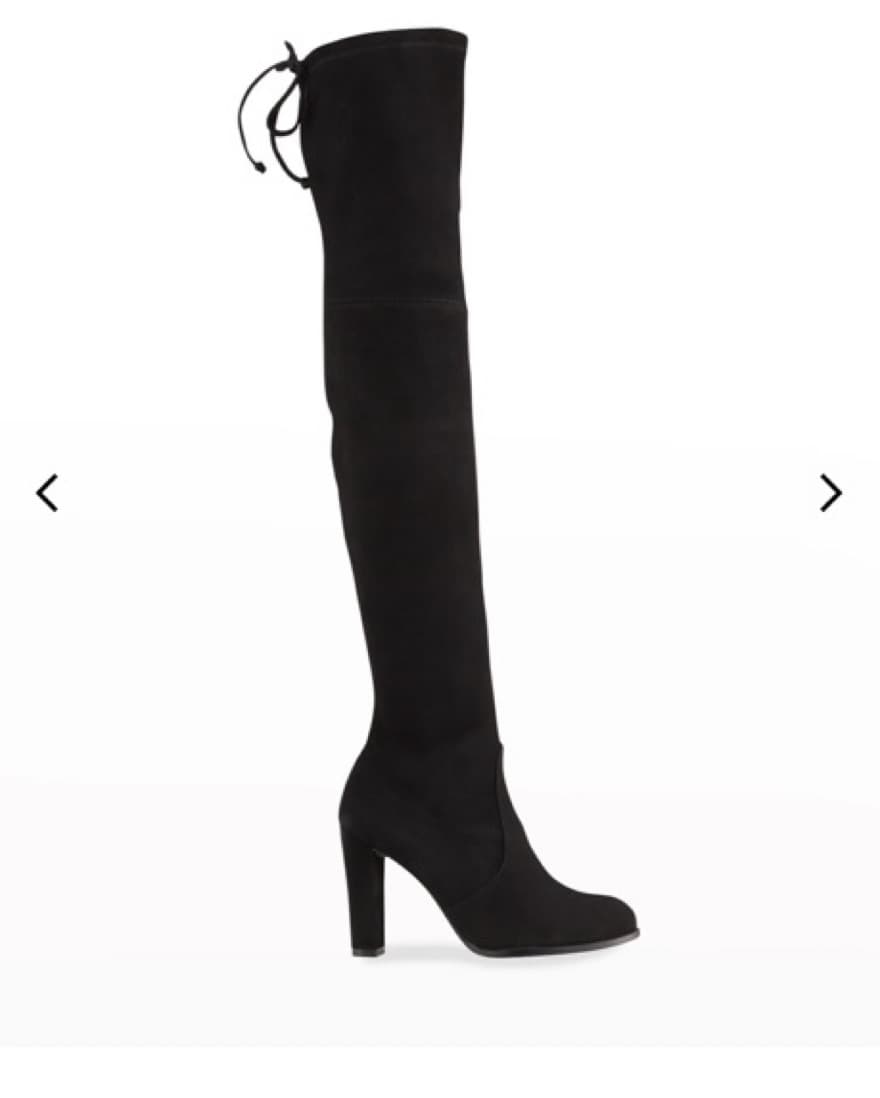 Stuart Weitzman Knee High Suede Boots - Image 1