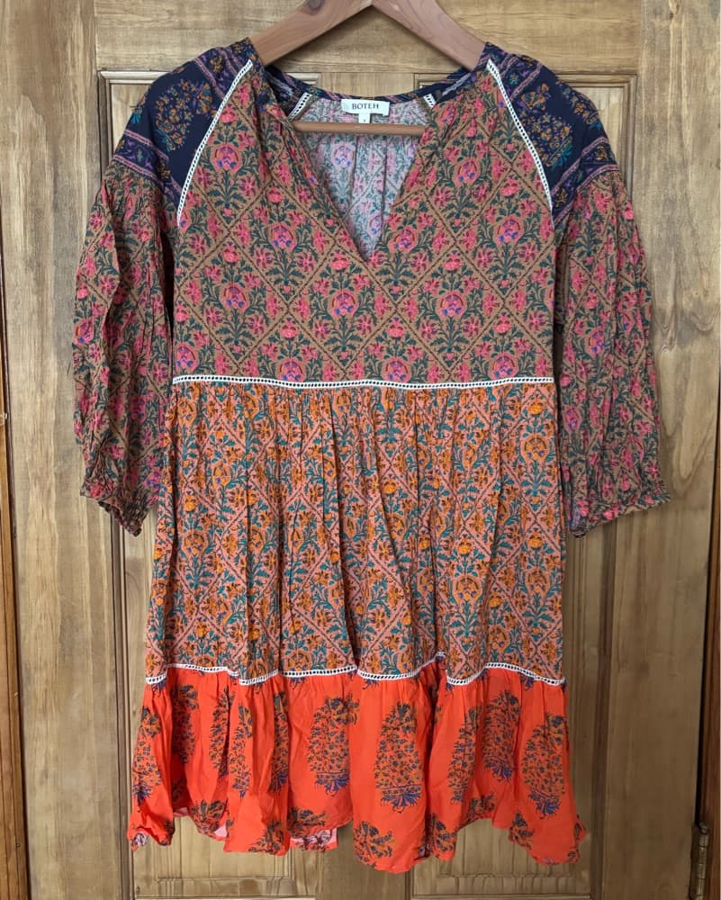 Boteh Boho Calla Midi Dress - Image 5