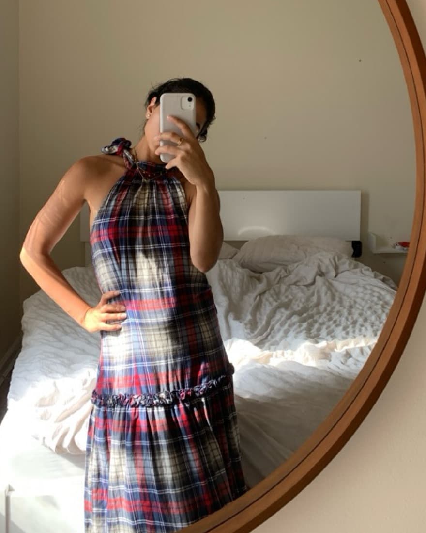 Vintage Tommy Hilfiger High Neck Dress  - Image 2