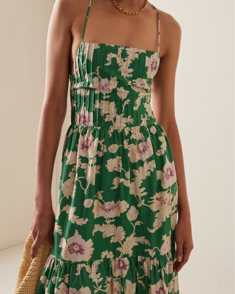 POSSE Alexis Open-Back Floral Maxi Dress - Image 2