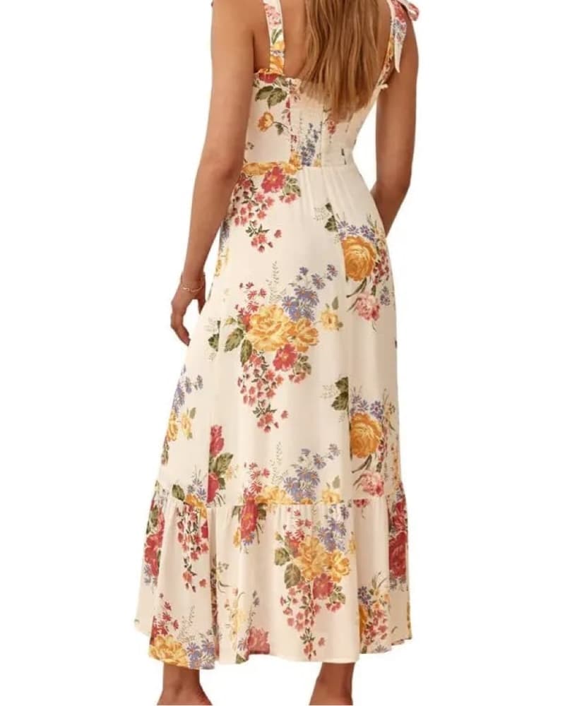 REFORMATION NIKITA MIDI DRESS BOUQUET  - Image 3