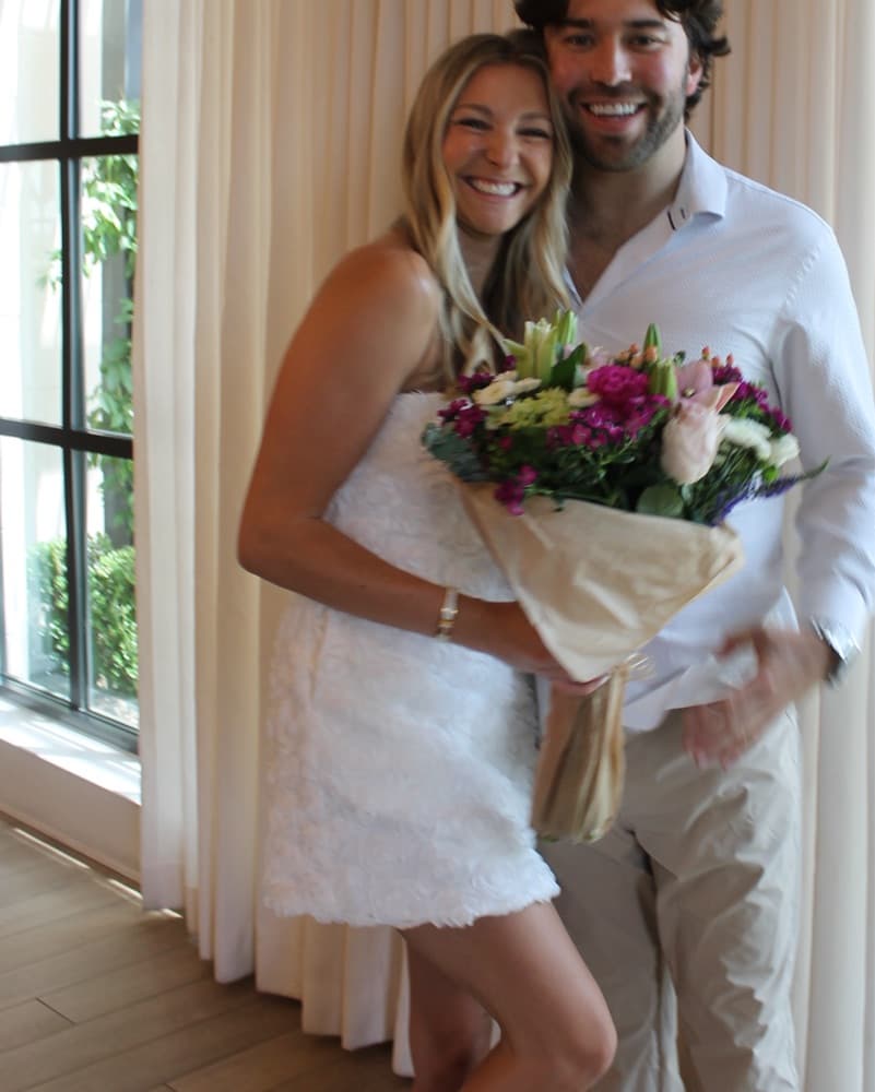Runaway The Label White Rose Dress - Image 4