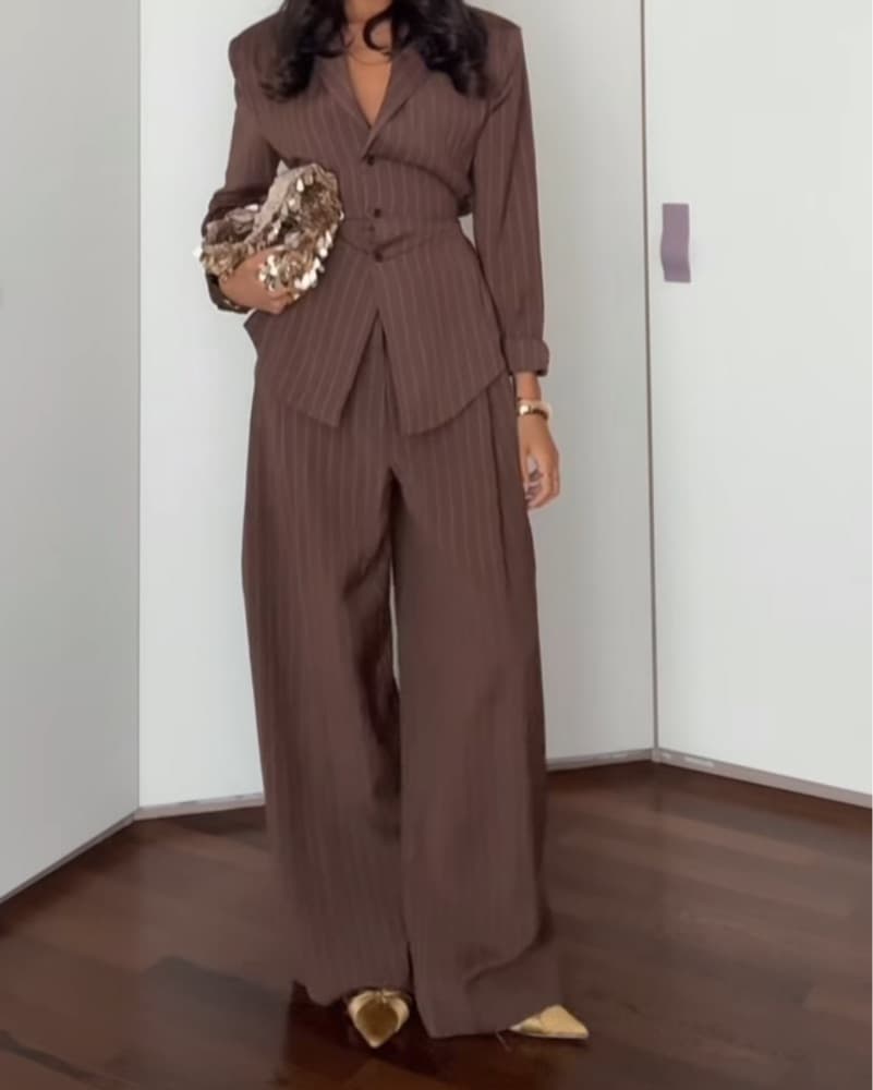 Two Piece Trouser Set - Image 2