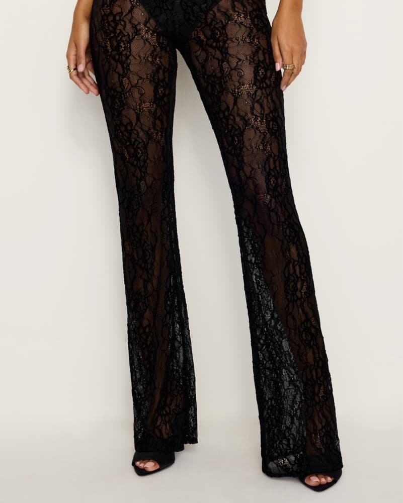 Elegant Lace Top + Pant Set - Image 3