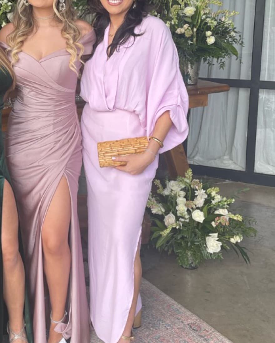 SWF Lavender Sunset Kimono Maxi Dress - Image 3
