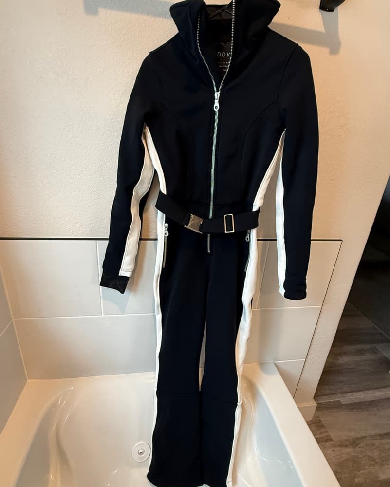 Cordova Black Ski Suit - Image 1