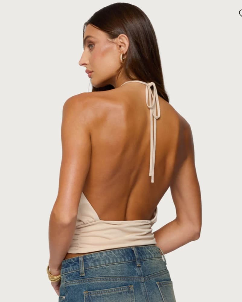 Edikted Khalia Backless Cut Out Halter  - Image 2