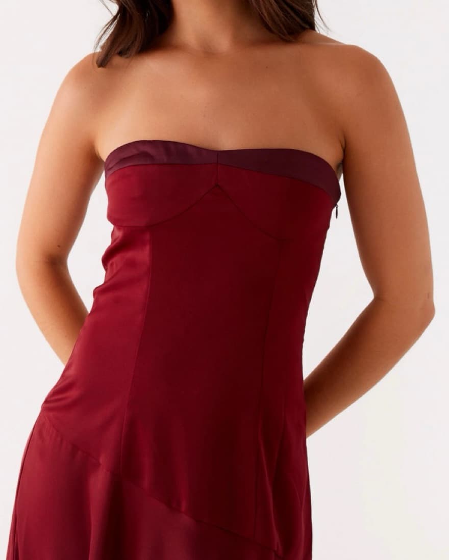 Peppermayo Strapless Dress - Image 4