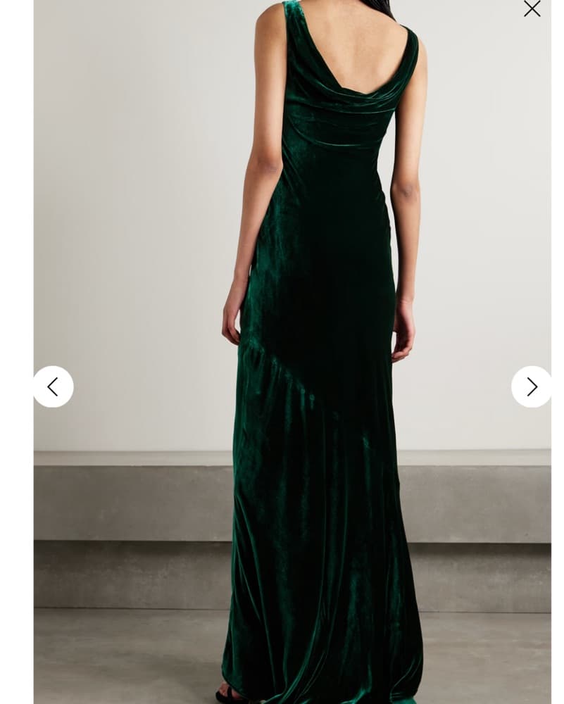 Green Emerald Gown - Image 2