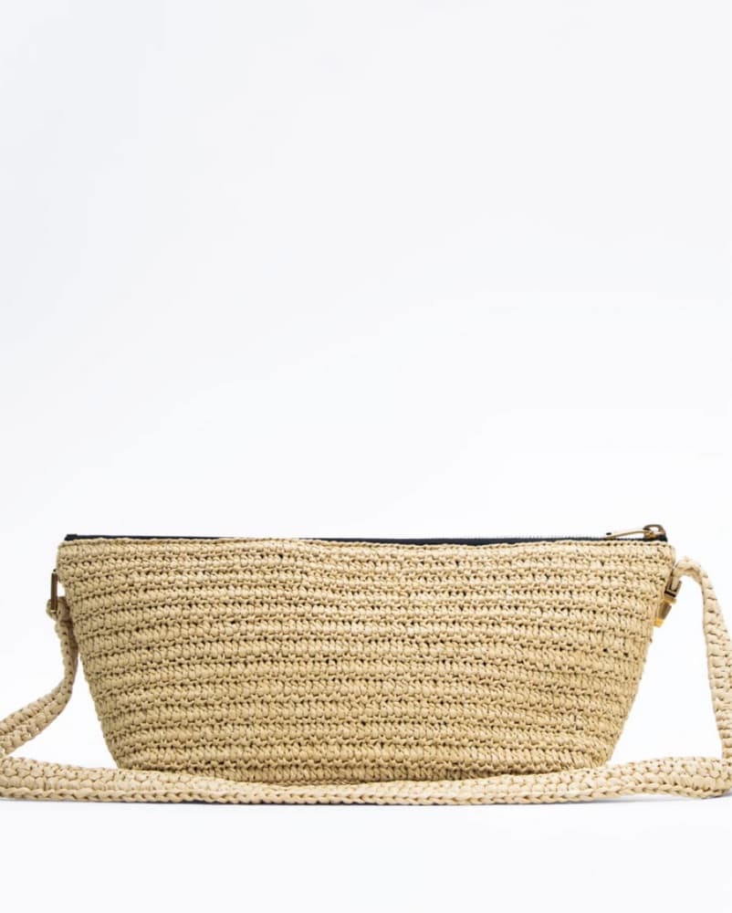 La Raffia YSL Tuc Crossbody Bag  - Image 3