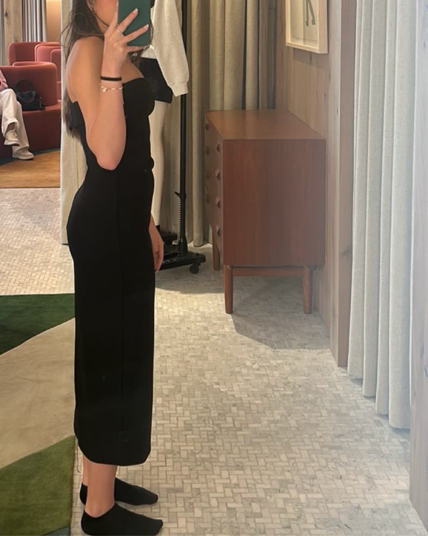 Black Midi Dress  - Image 1