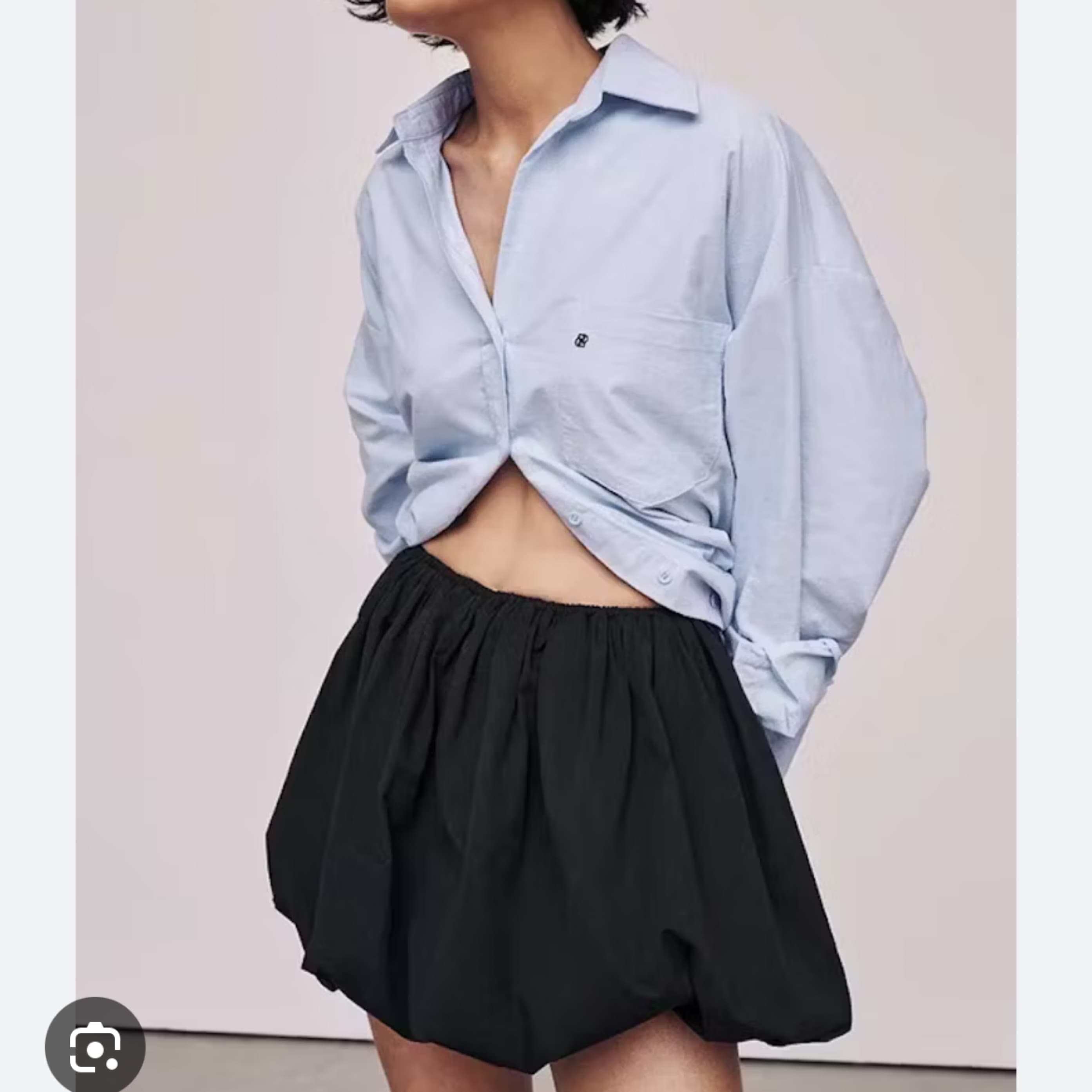 Black Bubble Skirt  - Image 2