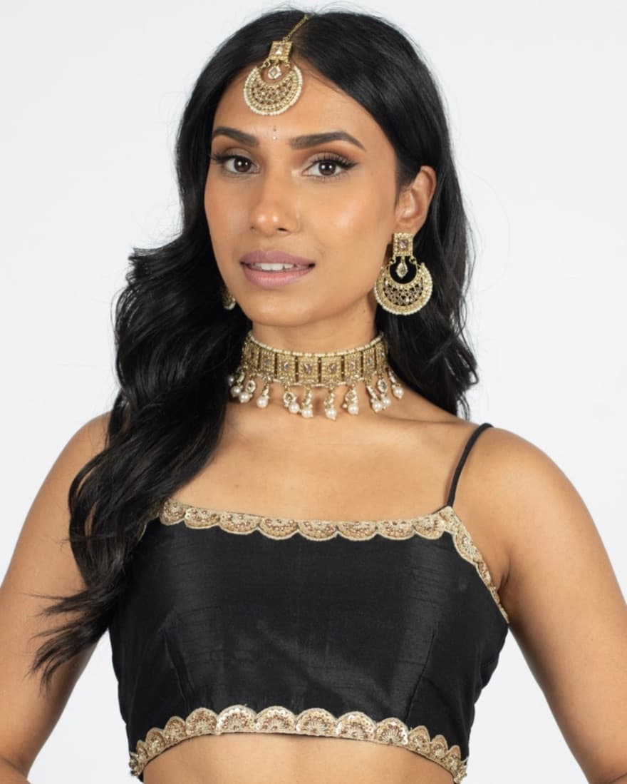 Black Lehenga - Image 6