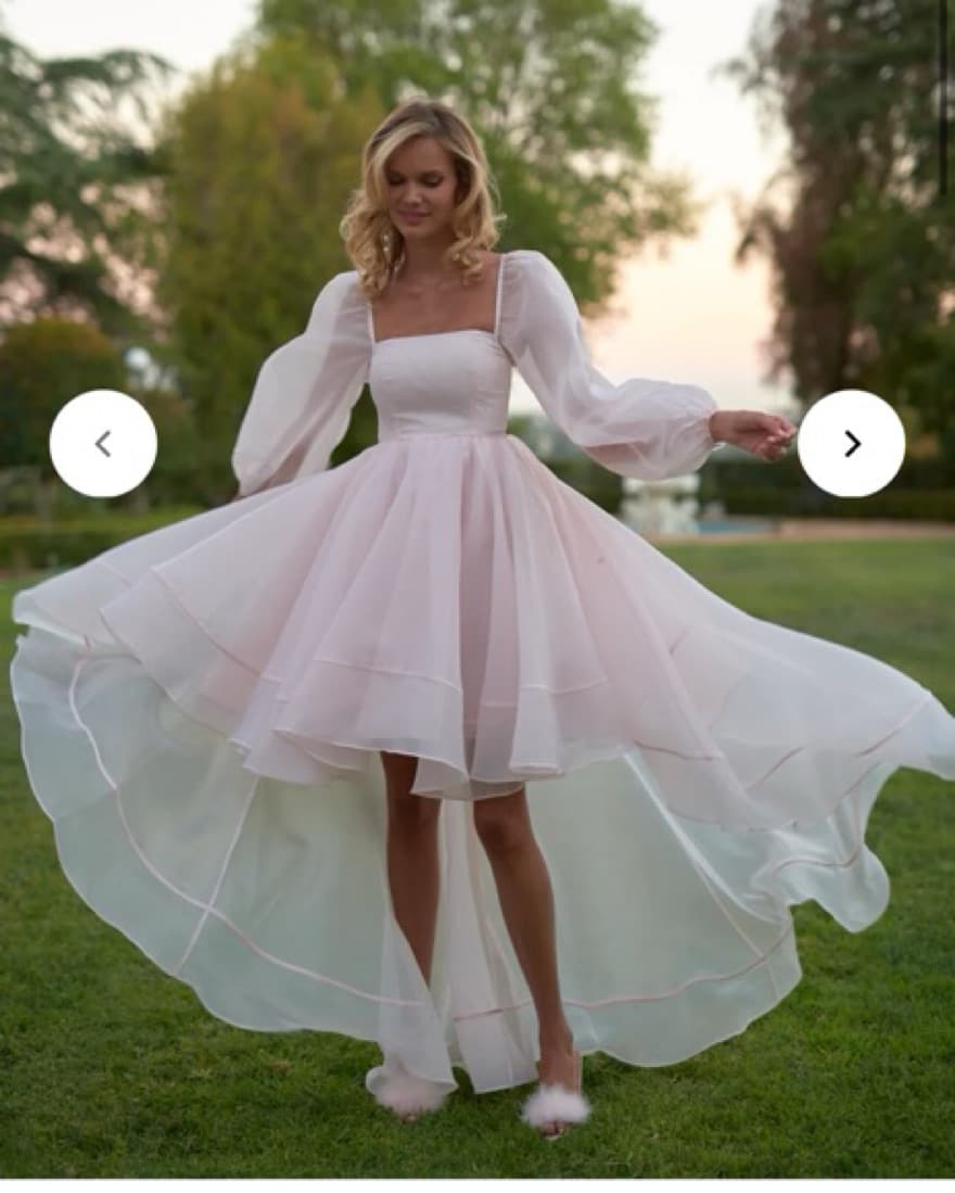 Selkie Blush Angel Dress - Image 1