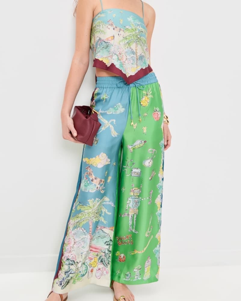 Alemais Daria Silk Scarf Top & Bottoms - Image 1