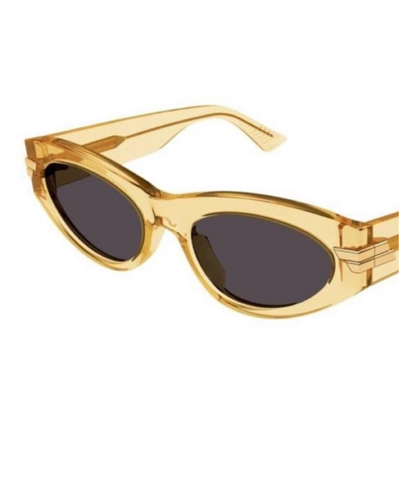Bottega Veneta Yellow Crystal Sunglasses - Image 1