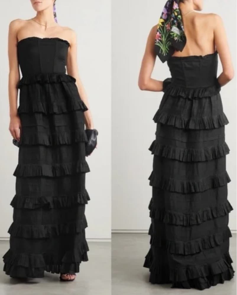 Doen Operetta Dress Black  - Image 4